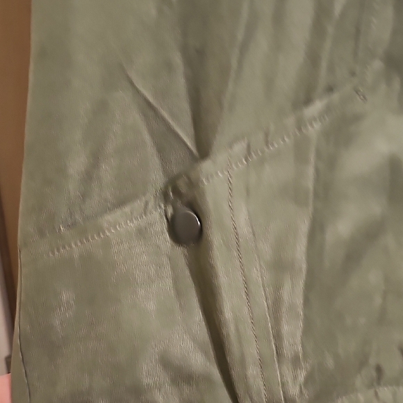 Blu Pepper Soft Olive Utility Jacket - Picture 7 of 9
